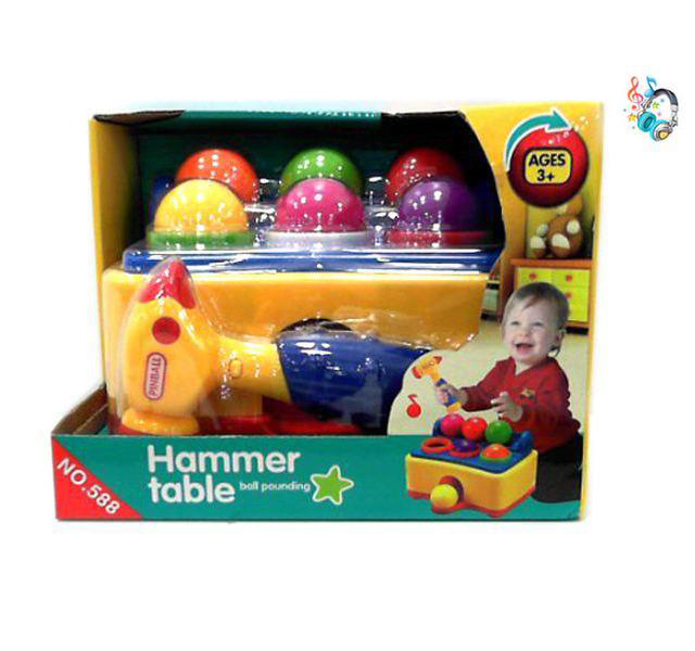 Игра"Музыкальный молоточек"д/малышей на бат(звук)в коробке
Игра"Музыкальный молоточек"д/малышей на бат(звук)в коробке