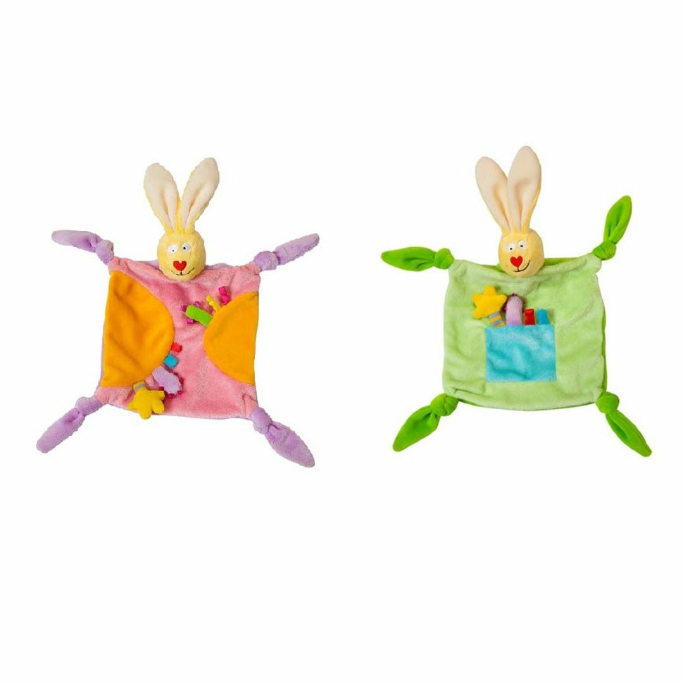 Игрушка платочек-прорезыватель Кролик
Игрушка платочек-прорезыватель Кролик