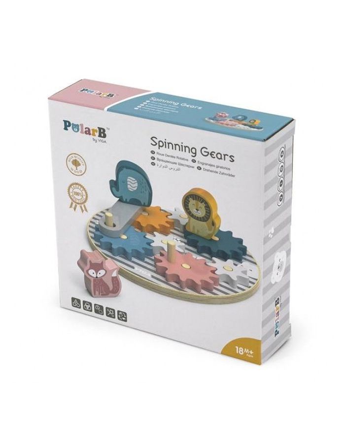 Развивающая игрушка Шестерни в коробке 44006
Развивающая игрушка Шестерни в коробке 44006