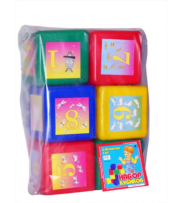Набор кубиков "XL Математика" 6 кубиков
Набор кубиков "XL Математика" 6 кубиков