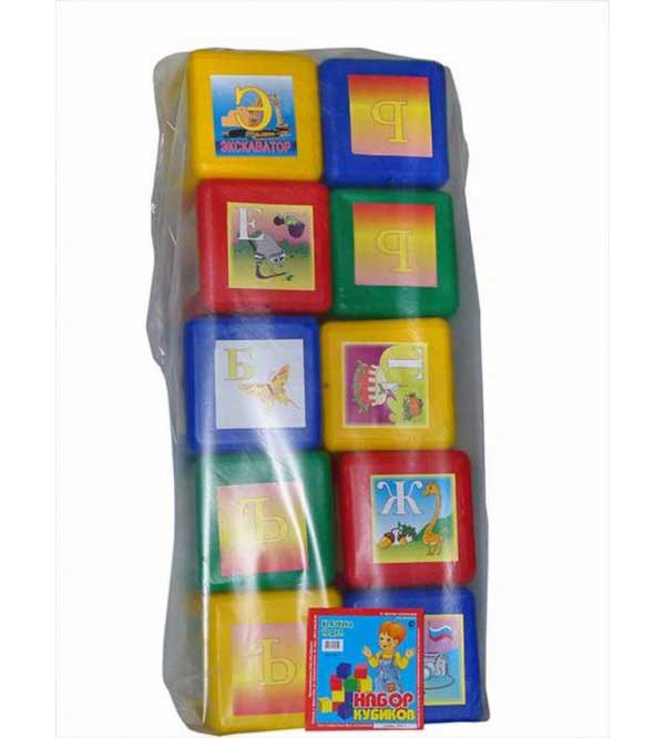 Набор "Кубики XL "Азбука" 10 кубиков
Набор "Кубики XL "Азбука" 10 кубиков