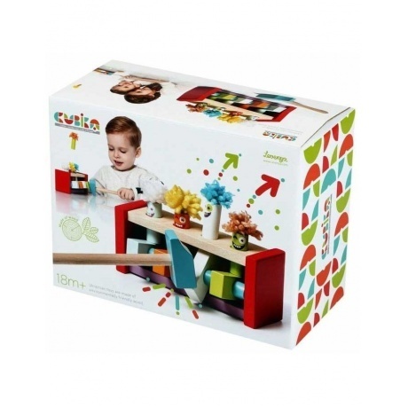 Игрушка развивающая "Забивалка клоуны прыгуны" CUBIKA.13746
Игрушка развивающая "Забивалка клоуны прыгуны" CUBIKA.13746