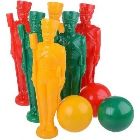 Кегли СВСД "Стратегия" 6 солдат + 3 шара арт.5109 /5
Кегли СВСД "Стратегия" 6 солдат + 3 шара арт.5109 /5