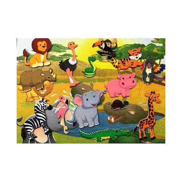 Развивающая игра Liplip "Животные жарких стран" (с игровым полем) ковролин
Развивающая игра Liplip "Животные жарких стран" (с игровым полем) ковролин