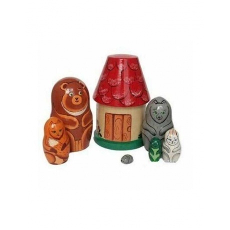 Матрешка Нескучные игры "Теремок" 7 персонажей арт.Р-45/750
Матрешка Нескучные игры "Теремок" 7 персонажей арт.Р-45/750
