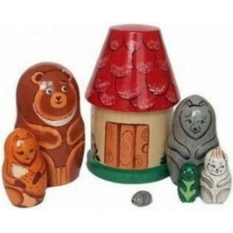 Матрешка Нескучные игры "Теремок" 7 персонажей арт.Р-45/750
Матрешка Нескучные игры "Теремок" 7 персонажей арт.Р-45/750