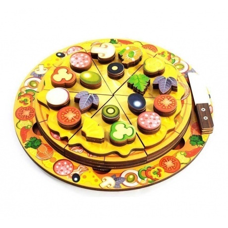 Развивающая игрушка Нескучные игры "Пицца" арт.7918 54 элемента
Развивающая игрушка Нескучные игры "Пицца" арт.7918 54 элемента