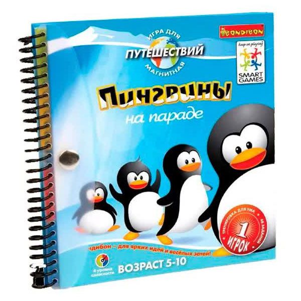 Настольная игра Bondibon Пингвины на параде BB1350
Настольная игра Bondibon Пингвины на параде BB1350