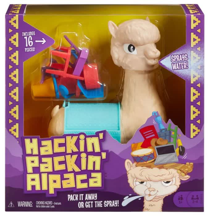 Настольная игра Mattel Непредсказуемая Альпака GGB43
Настольная игра Mattel Непредсказуемая Альпака GGB43