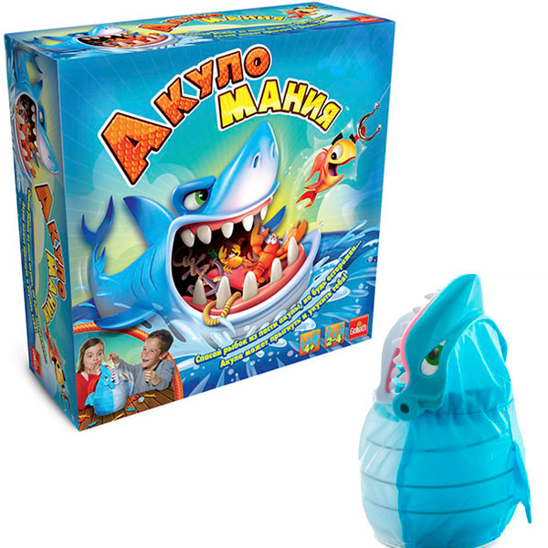 Настольная игра Goliath Акуломания 30734.006
Настольная игра Goliath Акуломания 30734.006