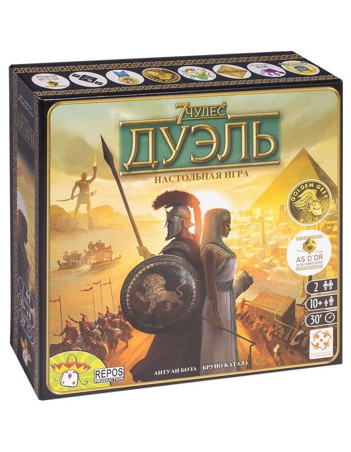 Настольная игра Стиль жизни 7 чудес: Дуэль - локализация
Настольная игра Стиль жизни 7 чудес: Дуэль - локализация