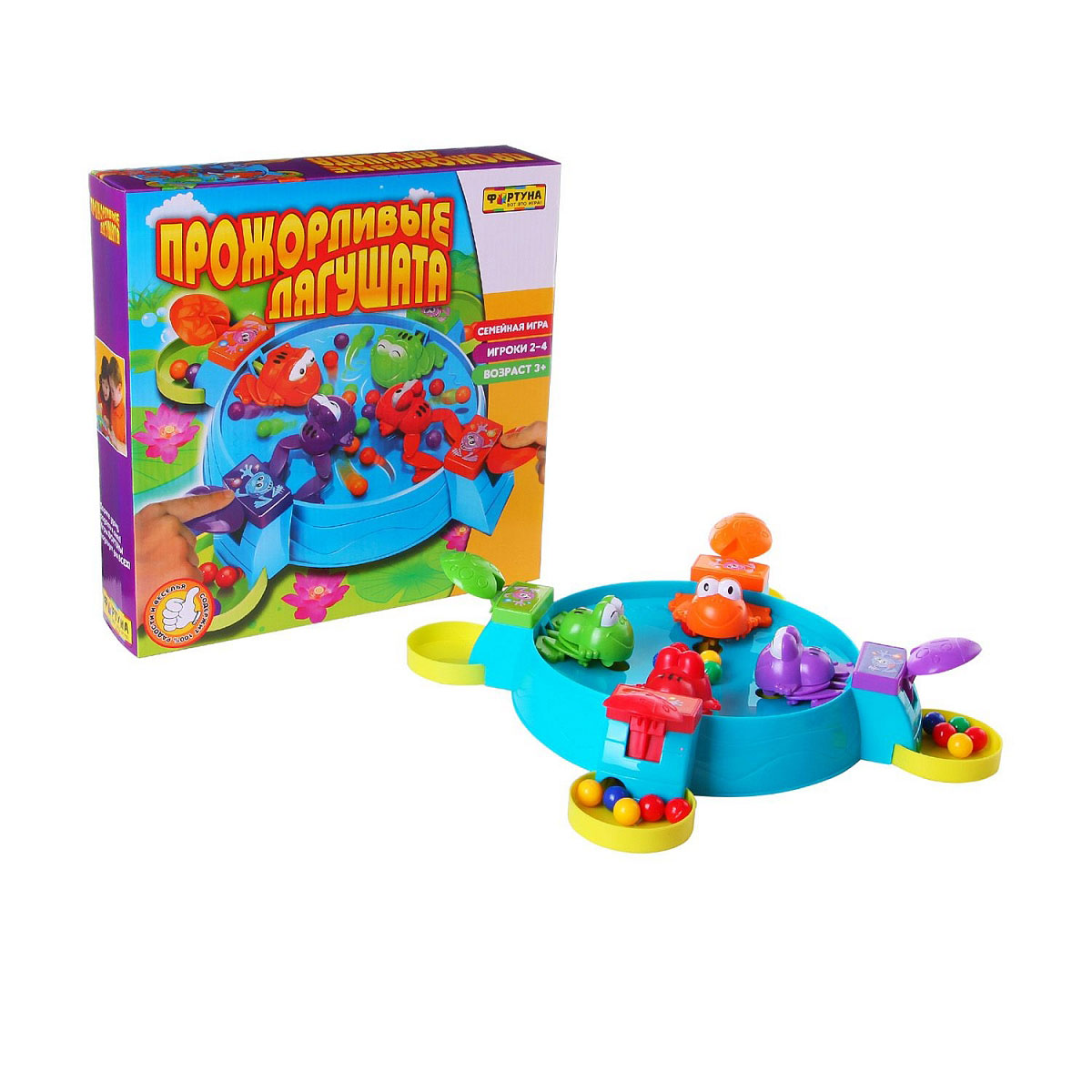 Настольная игра Фортуна Прожорливые лягушата Ф51237
Настольная игра Фортуна Прожорливые лягушата Ф51237