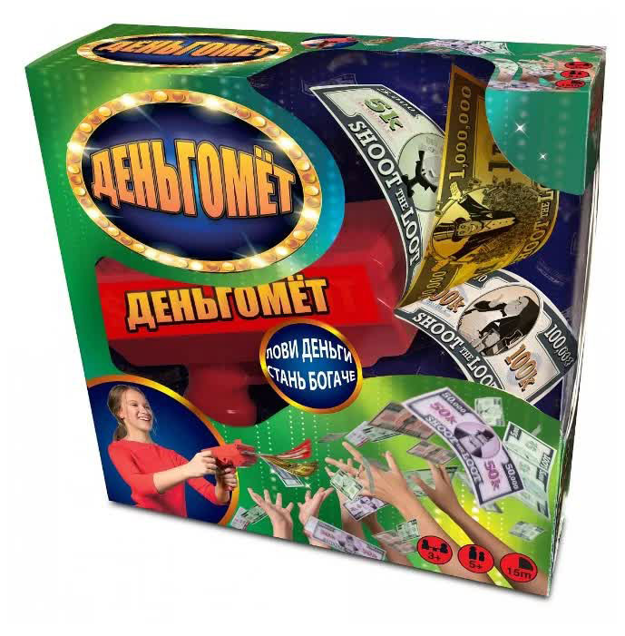 Настольная игра GW Development ДеньгоМёт GWD007
Настольная игра GW Development ДеньгоМёт GWD007