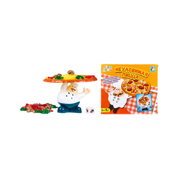 Игра настольная 1toy ИГРОДРОМ "Неуловимая пицца"
Игра настольная 1toy ИГРОДРОМ "Неуловимая пицца"
