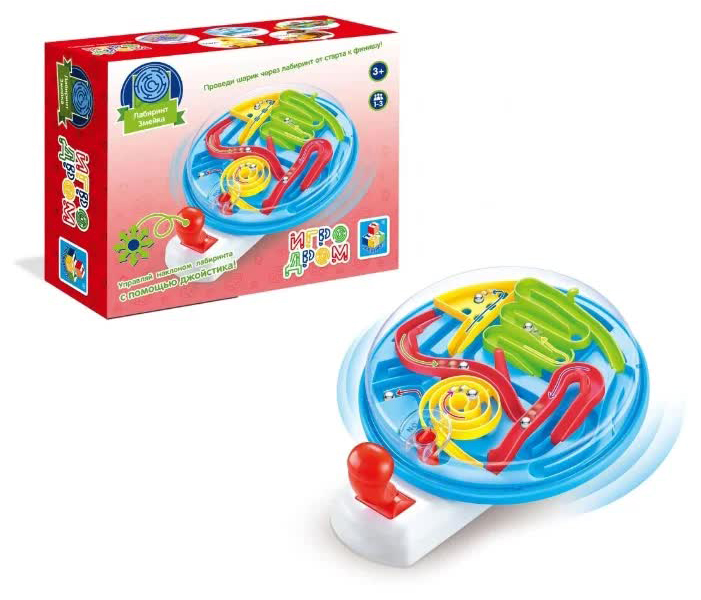 Настольная игра 1Toy "Лабиринт змейка"
Настольная игра 1Toy "Лабиринт змейка"