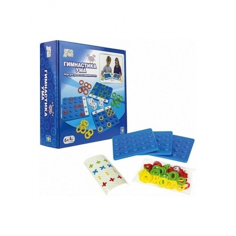 Игра настольная 1TOY ИГРА ДРОМ "Гимнастика ума"
Игра настольная 1TOY ИГРА ДРОМ "Гимнастика ума"