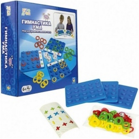 Игра настольная 1TOY ИГРА ДРОМ "Гимнастика ума"
Игра настольная 1TOY ИГРА ДРОМ "Гимнастика ума"