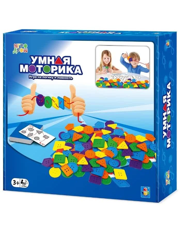 Игра настольная 1TOY ИГРА ДРОМ "Умная моторика"
Игра настольная 1TOY ИГРА ДРОМ "Умная моторика"
