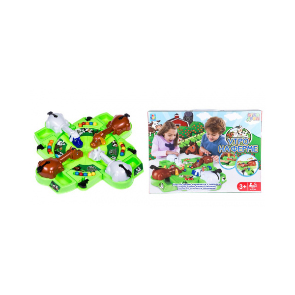 Игра настольная 1TOY ИГРОДРОМ "Утро на ферме".
Игра настольная 1TOY ИГРОДРОМ "Утро на ферме".