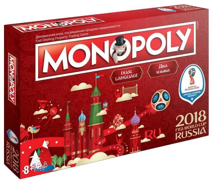 Игра настольная MONOPOLY FIFA2018
Игра настольная MONOPOLY FIFA2018