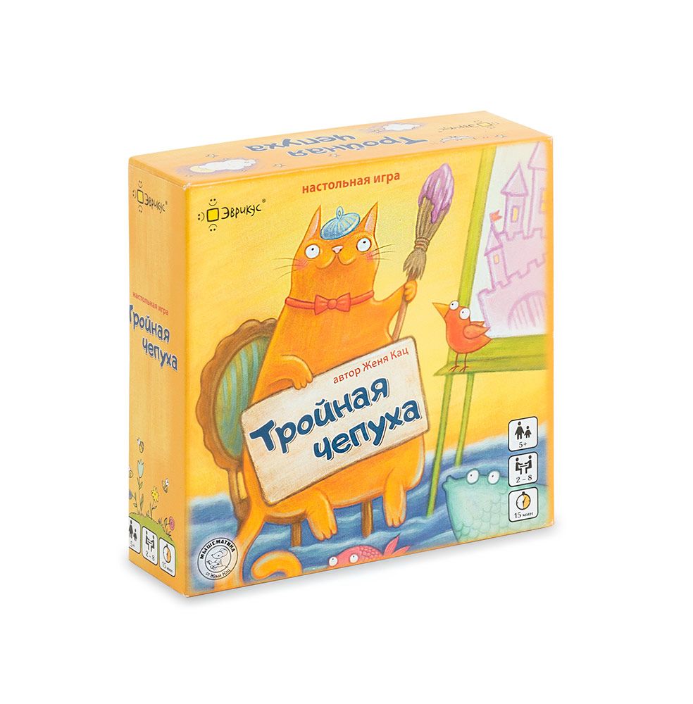 Настольная игра ЭВРИКУС BG-11006 Тройная чепуха
Настольная игра ЭВРИКУС BG-11006 Тройная чепуха