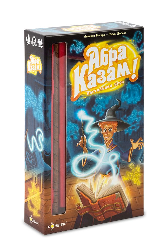 Настольная игра ЭВРИКУС PG-17030 Абра Казам!
Настольная игра ЭВРИКУС PG-17030 Абра Казам!