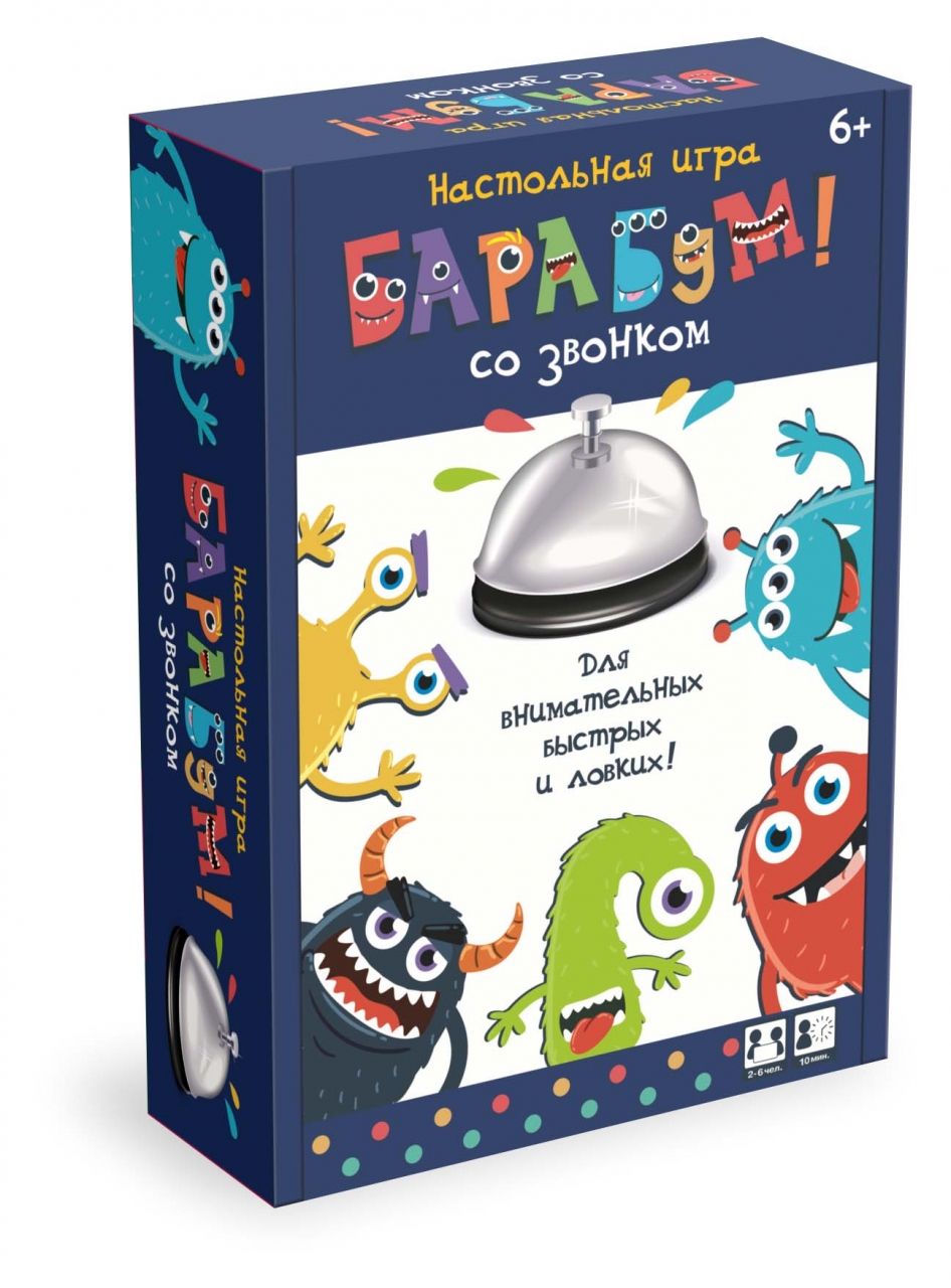 Настольная игра ORIGAMI 5449 БаРаБум
Настольная игра ORIGAMI 5449 БаРаБум