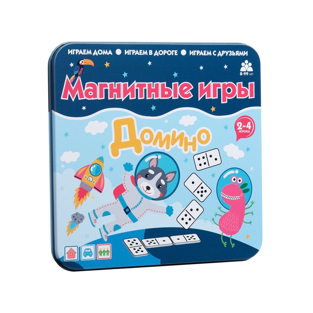 Магнитная игра БУМБАРАМ IM-1011 Домино
Магнитная игра БУМБАРАМ IM-1011 Домино