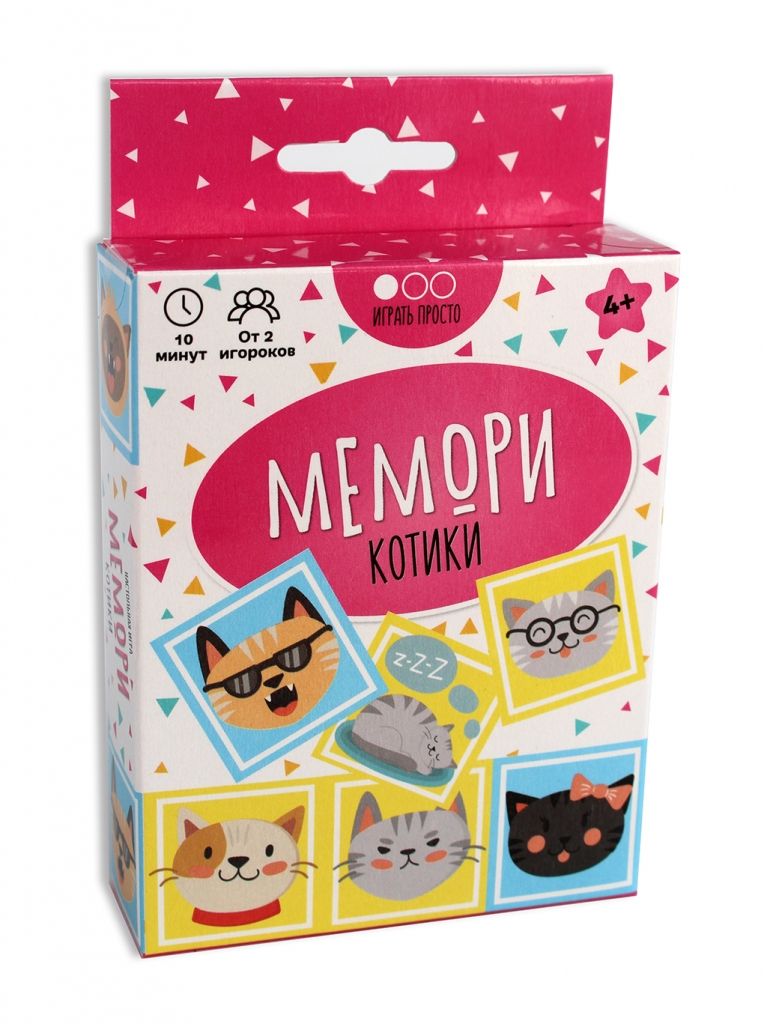 Настольная игра MURAVEY GAMES ТК001 Мемори Котики
Настольная игра MURAVEY GAMES ТК001 Мемори Котики