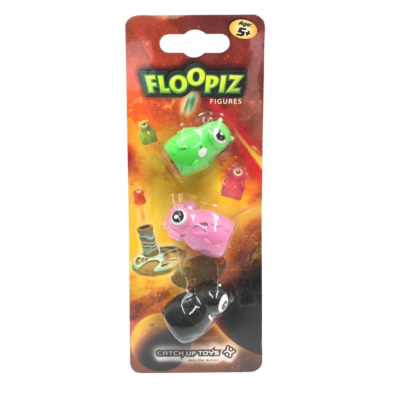Доп. набор CATCHUP TOYS FP-002F-KPD Floopiz Figures (Black, Pink, Green)
Доп. набор CATCHUP TOYS FP-002F-KPD Floopiz Figures (Black, Pink, Green)