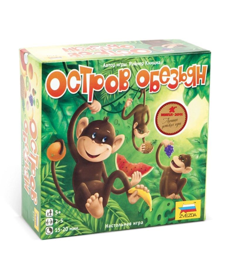 Настольная игра Zvezda 8759 Остров обезьян
Настольная игра Zvezda 8759 Остров обезьян