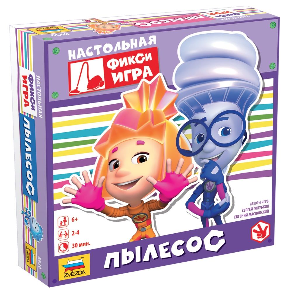 Настольная игра Zvezda 8930 Фиксики. Пылесос
Настольная игра Zvezda 8930 Фиксики. Пылесос