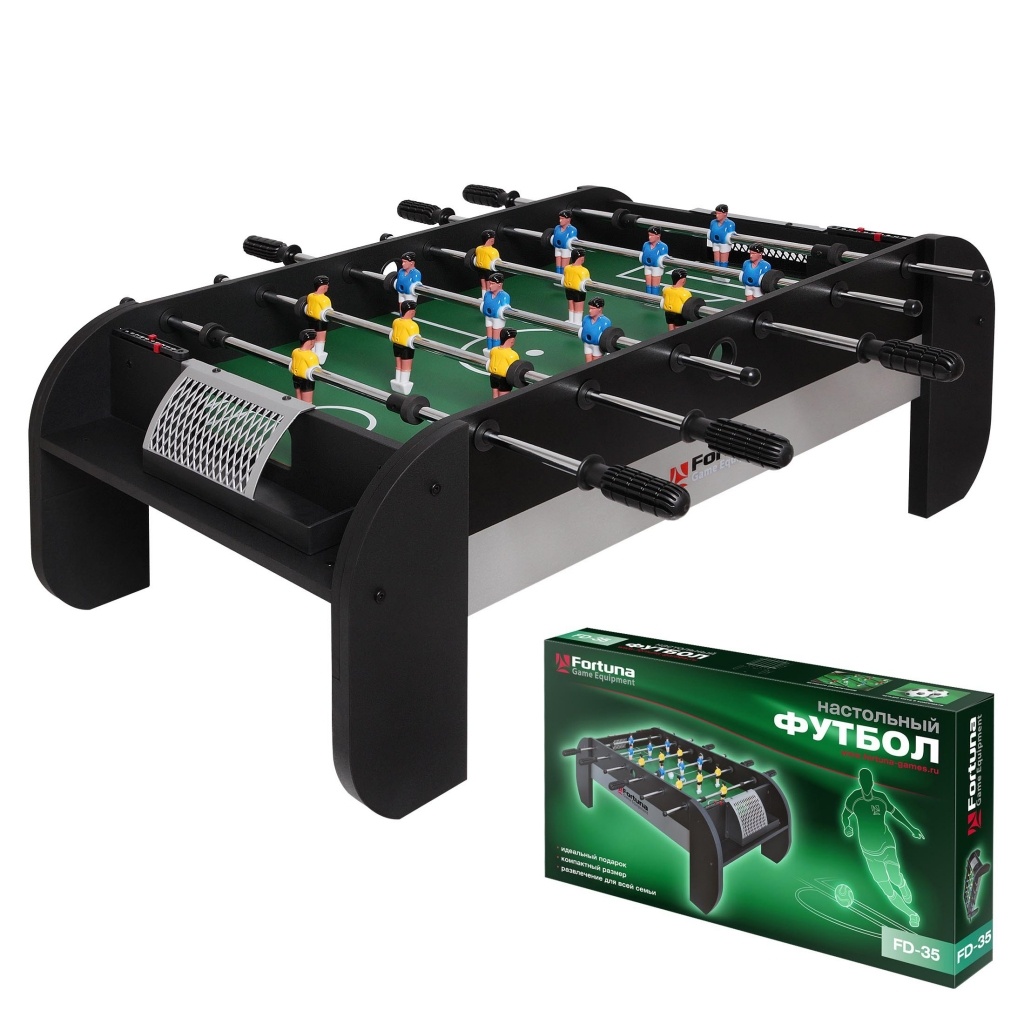 Настольная игра FORTUNA 07734 Футбол / кикер FD-35
Настольная игра FORTUNA 07734 Футбол / кикер FD-35