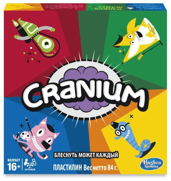 Игра настольная КРАНИУМ HASBRO C1939
Игра настольная КРАНИУМ HASBRO C1939