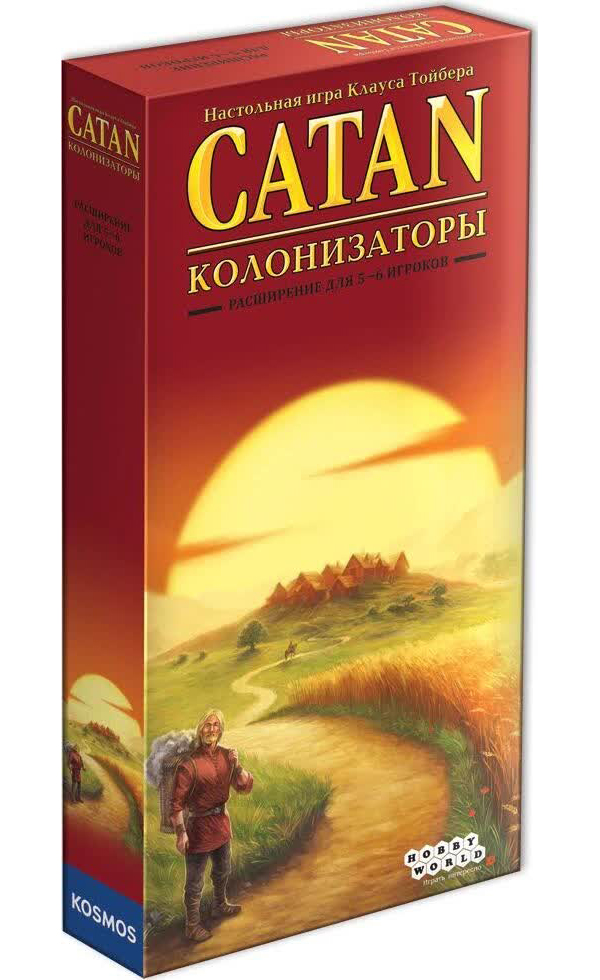 Настольная игра Hobby World Колонизаторы Расширение для 5-6 игроков 915111
Настольная игра Hobby World Колонизаторы Расширение для 5-6 игроков 915111