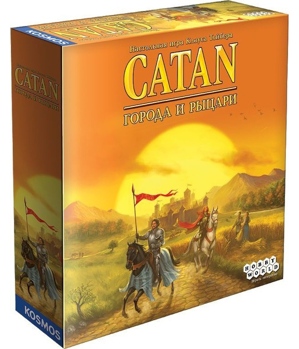 Настольная игра Hobby World Колонизаторы Города и рыцари 181900
Настольная игра Hobby World Колонизаторы Города и рыцари 181900