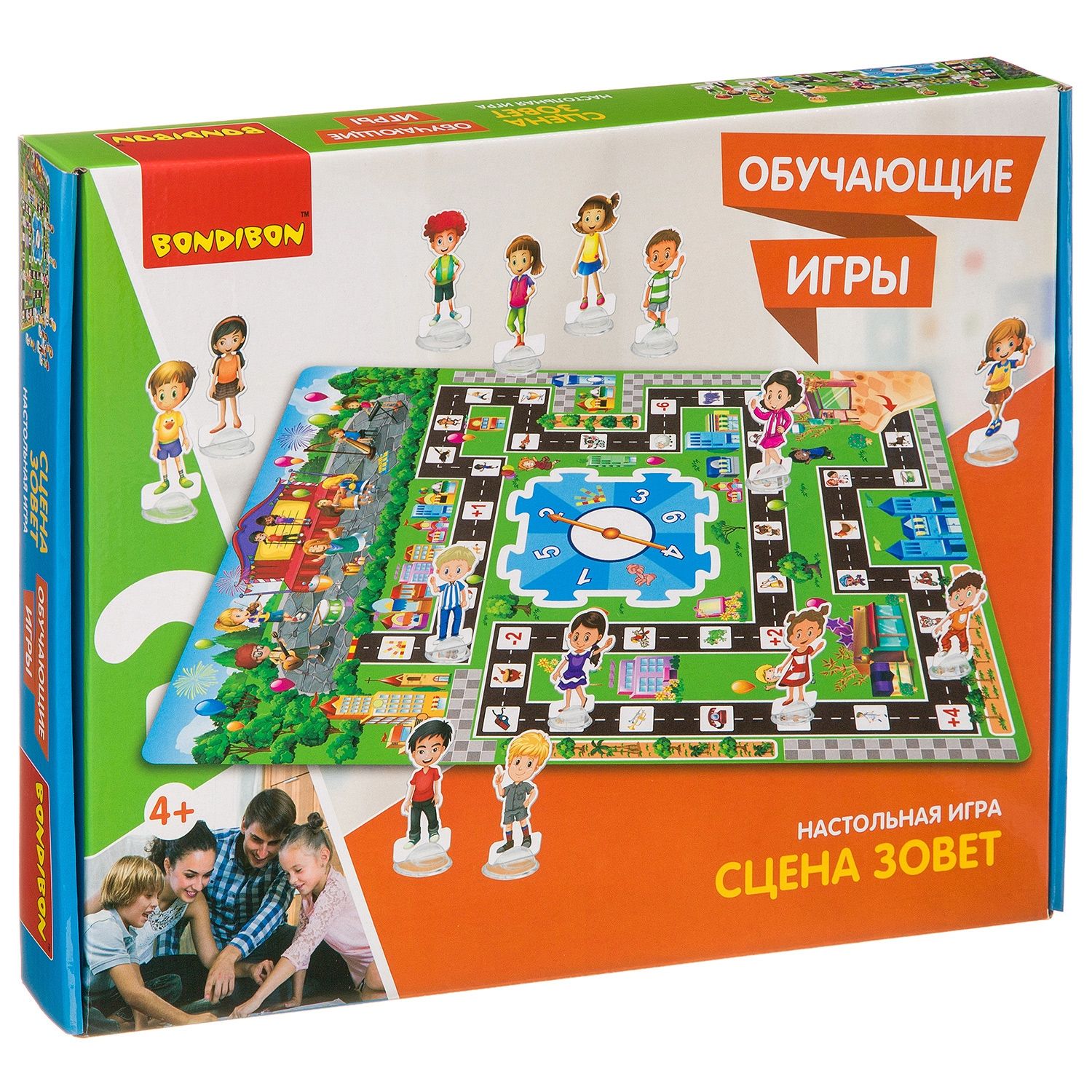 Настольная обучающая игра "Сцена зовет" Bondibon ВВ3441
Настольная обучающая игра "Сцена зовет" Bondibon ВВ3441