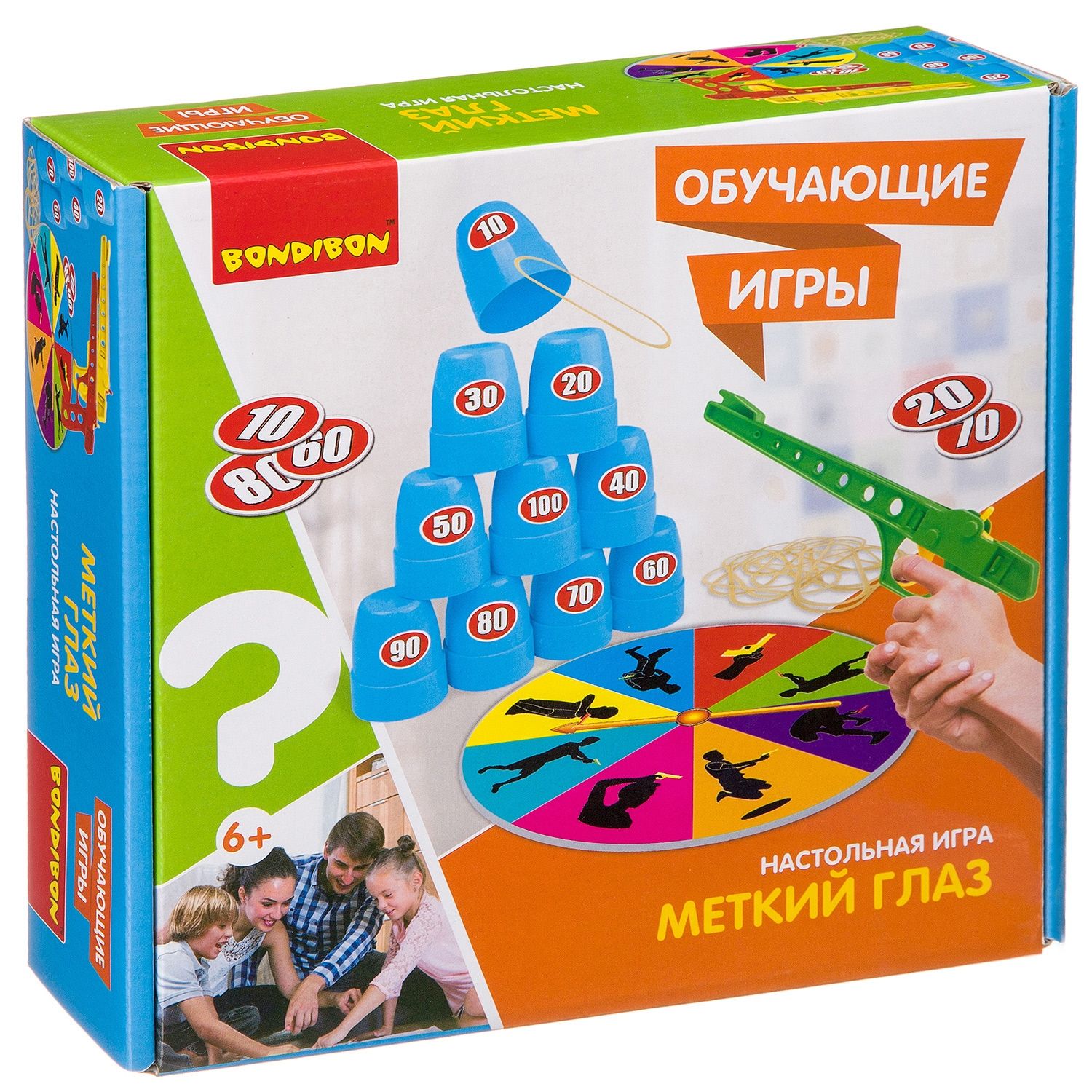 Настольная обучающая игра "Меткий глаз" Bondibon ВВ3445
Настольная обучающая игра "Меткий глаз" Bondibon ВВ3445