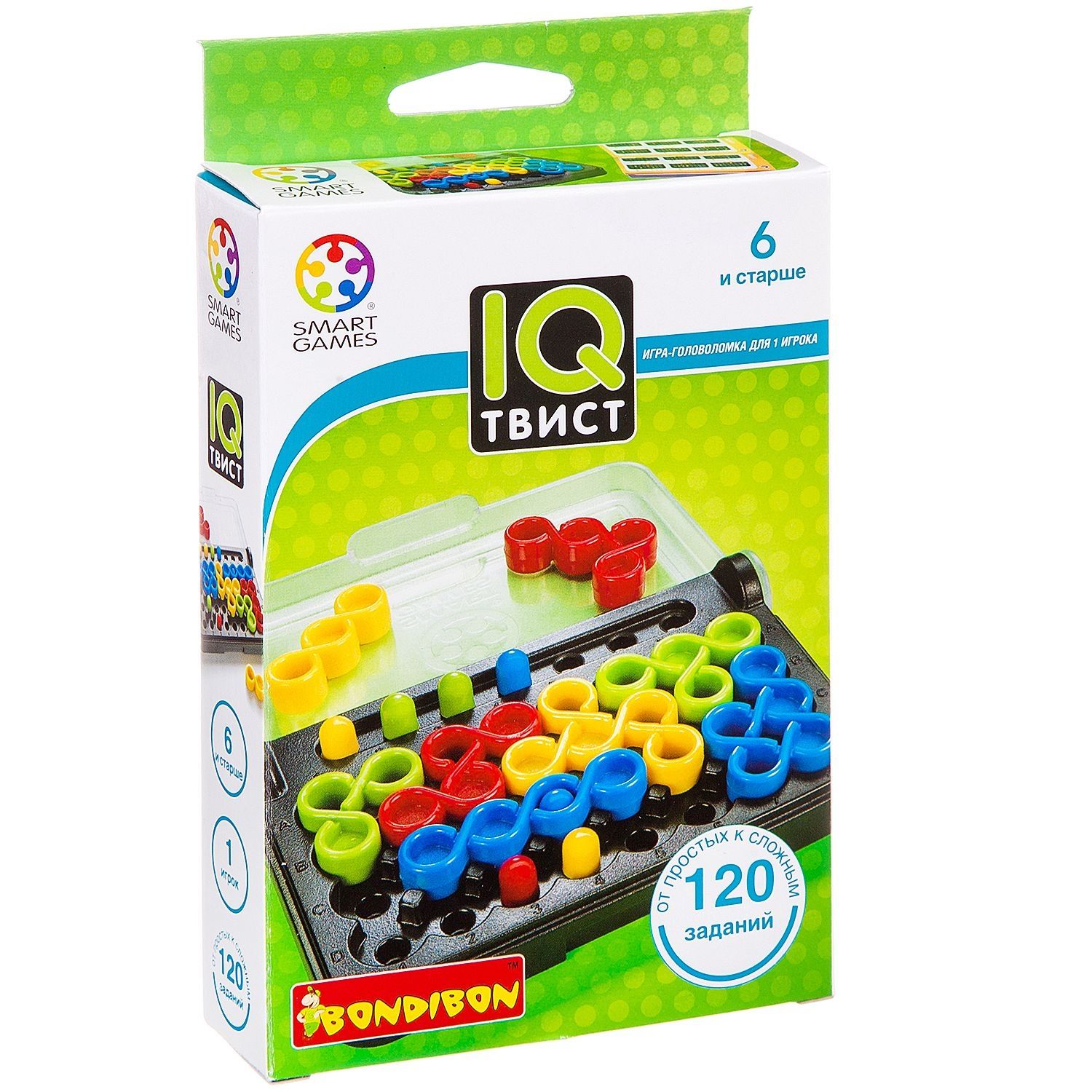 Логическая игра "IQ-Твист" Bondibon BB0868
Логическая игра "IQ-Твист" Bondibon BB0868