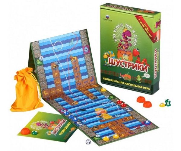 Настольная игра "Шустрики" БИПЛАНТ 10024
Настольная игра "Шустрики" БИПЛАНТ 10024