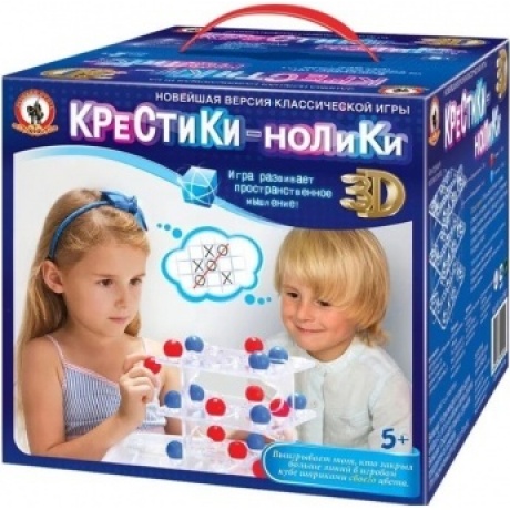 Настольная игра "Крестики-нолики 3D" Русский стиль 09020
Настольная игра "Крестики-нолики 3D" Русский стиль 09020