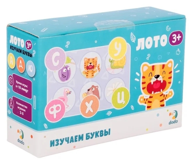 Лото DODO R300197 Изучаем буквы
Лото DODO R300197 Изучаем буквы