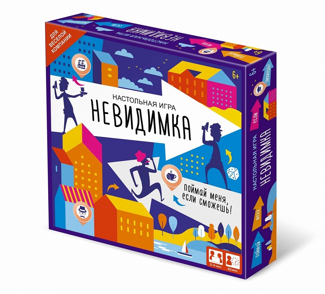 Настольная игра ORIGAMI 5720 Невидимка
Настольная игра ORIGAMI 5720 Невидимка