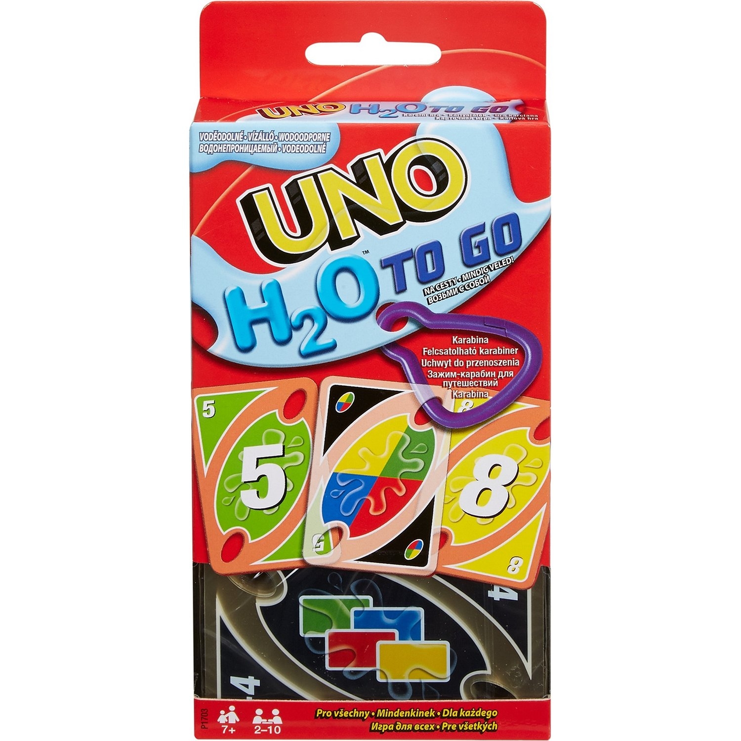 Настольная игра MATTEL P1703 UNO H2O
Настольная игра MATTEL P1703 UNO H2O