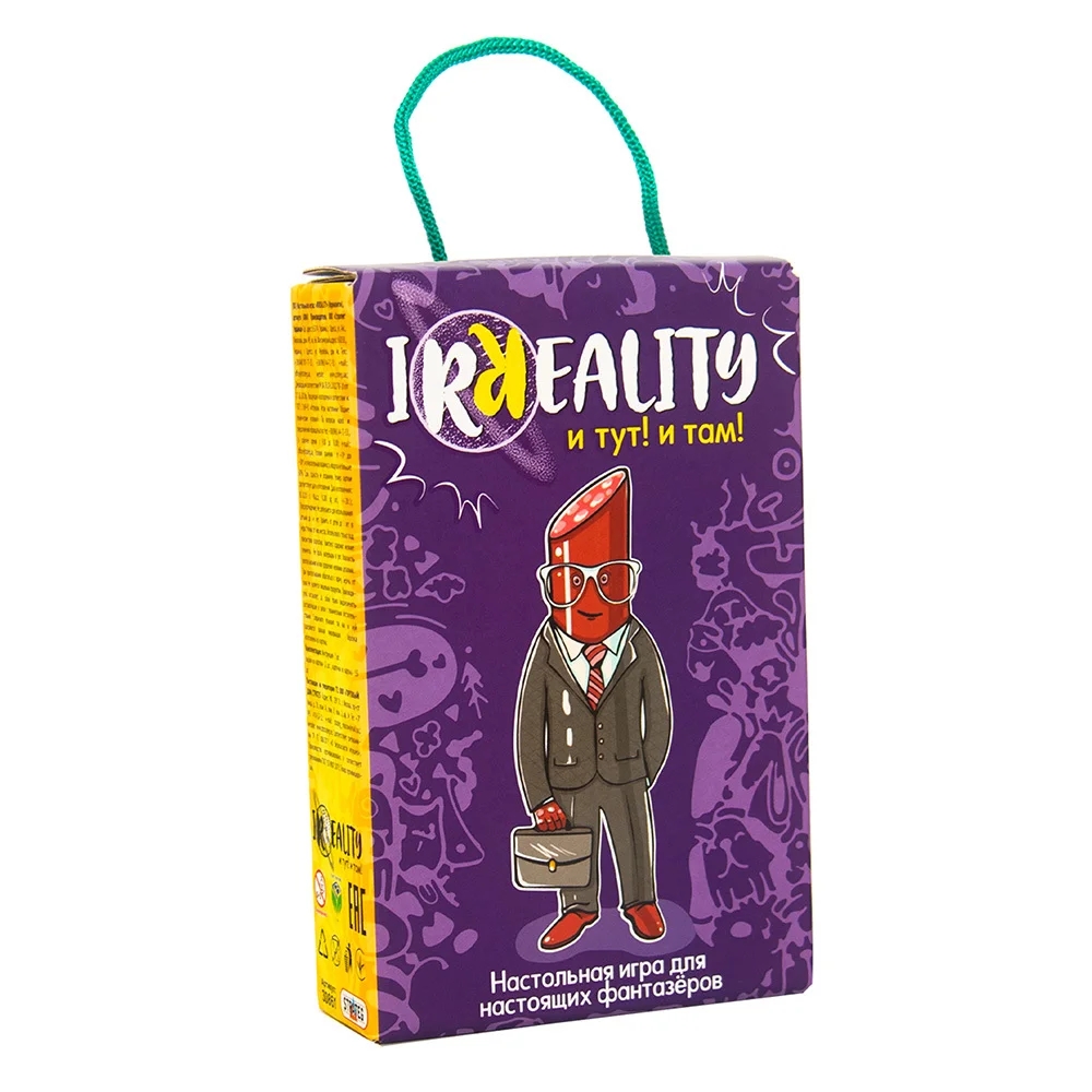 Настольная игра STRATEG 30861 Irreality
Настольная игра STRATEG 30861 Irreality