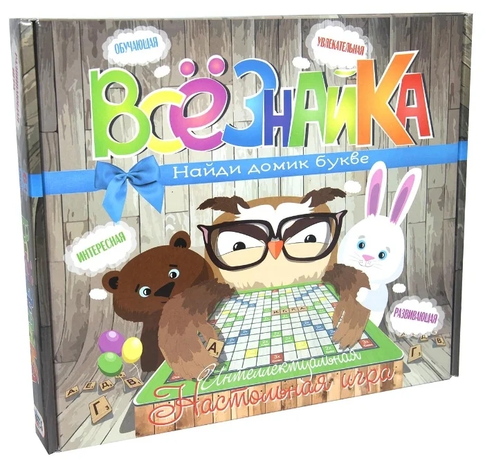 Настольная игра STRATEG 801 Всезнайка
Настольная игра STRATEG 801 Всезнайка