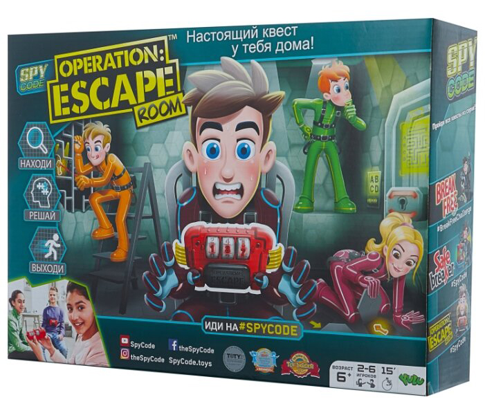 Настольная Игра Операция спасение (Operation Escape
Настольная Игра Операция спасение (Operation Escape