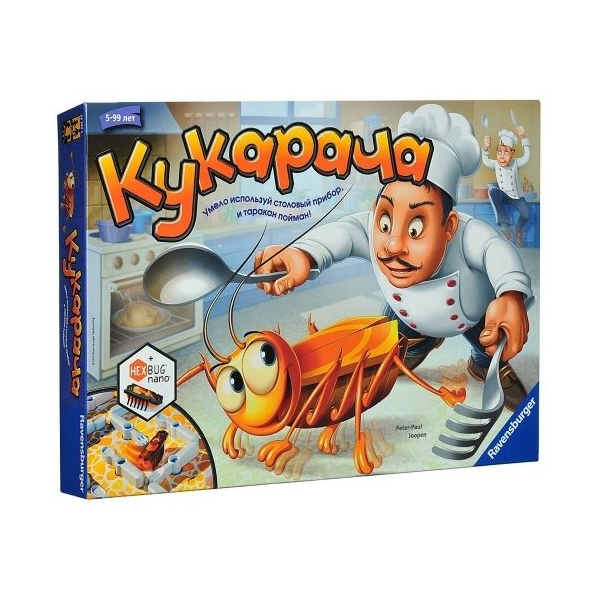 Ravensburger Моя первая Кукарача 20627
Ravensburger Моя первая Кукарача 20627