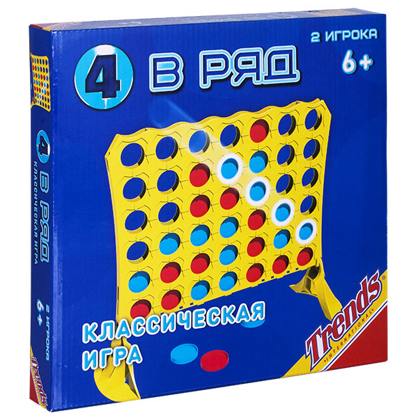 Настольная игра «4 В РЯД»
Настольная игра «4 В РЯД»