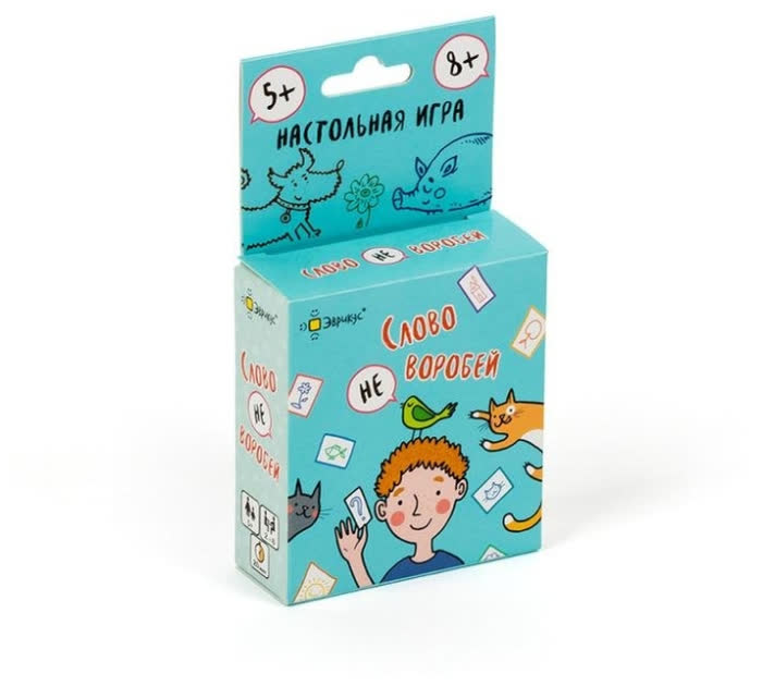 Настольная игра ЭВРИКУС BG-11007 Слово не воробей
Настольная игра ЭВРИКУС BG-11007 Слово не воробей